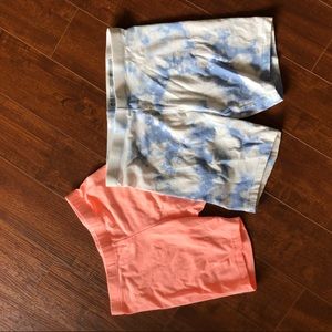 ✨✨SOLD✨✨bundle of tie dye biker shorts